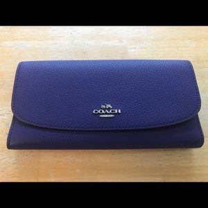 Coach large wallet